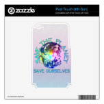Rainbow Planet Skins For Ipod Touch 4g