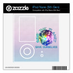 Rainbow Planet Decal For Ipod Nano