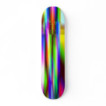 RAINBOW PLASTIC SKATEBOARD by FalconServices RAINBOW PLASTIC SKATEBOARD
