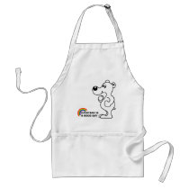 Rainbow Polar Bear aprons