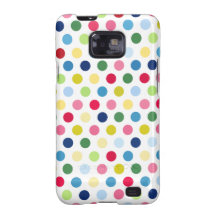 Rainbow polka dots galaxy SII cover