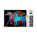 RAINBOW PONIES STAMP