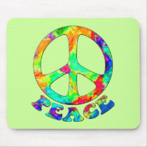 Rainbow Pool Peace Mousepad by wingedturtle Rainbow Pool Peace Mousepad