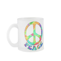 Rainbow Pool Peace Mugs