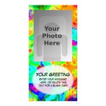 Rainbow Pool Vertical PhotoCard Template by wingedturtle Rainbow Pool Vertical PhotoCard Template