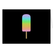 Rainbow Popsicle cards