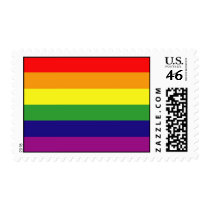 rainbow postage by WanderingWomyn rainbow postage