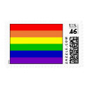 rainbow postage