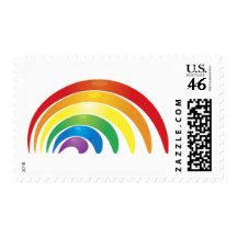 Rainbow Postage Stamps