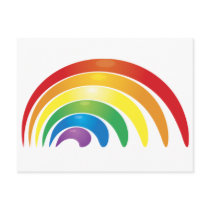 Rainbow postcards