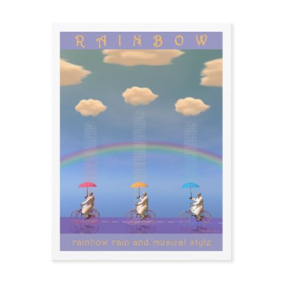 RAINBOW postcard by matasaburo