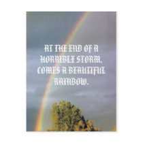RAINBOW POSTCARD by KABSANNIE RAINBOW POSTCARD