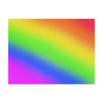 Rainbow Postcard