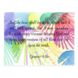 rainbow postcard