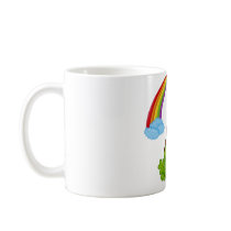Rainbow Pot of Gold Mug by fuzzbuttcafe Rainbow Pot of Gold Mug