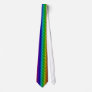 Rainbow Pride Animal Stripe Tie