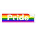 Rainbow Pride bumper stickers by BubblePopElectric Rainbow Pride bumper stickers