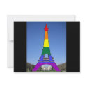 Rainbow Pride Eiffel Tower invitations by markthaler Rainbow Pride Eiffel Tower invitations