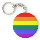 Rainbow Pride Flag Keychain