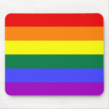 Rainbow Pride Flag Mousepad