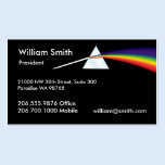 Rainbow Prism Business Card business cards