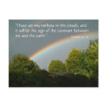 Rainbow Promise, Genesis 9 v 13 | Postcard