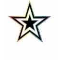 rainbow punk star. t-shirts by chromatosis rainbow punk star. t-shirts