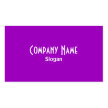 Rainbow Purple Business Card