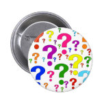 Rainbow Question Marks Button