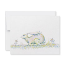 Rainbow Rabbit invitations by Beautiful_Things Rainbow Rabbit invitations