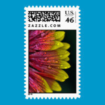 Rainbow Rain Dramatic postage