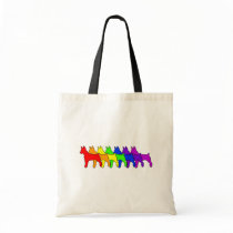 Rainbow Rat Terrier bags