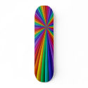 Rainbow Rays skateboard
