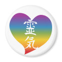 Rainbow Reiki Heart magnets