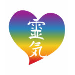Rainbow Reiki Heart t-shirts