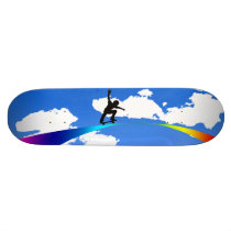 Rainbow Rider Skate Deck