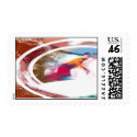 Rainbow Rider Surf Stamp