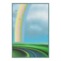 " RAINBOW RIVER " by: Robert Singletary posters