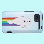 Rainbow Rocket Seal Kawaii HTC Vivid Case casemate cases