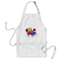 Rainbow Rollerskates Aprons