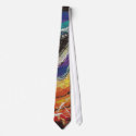 Rainbow Rope Painting ties