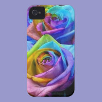 Rainbow Roses iPhone 4 case casemate cases