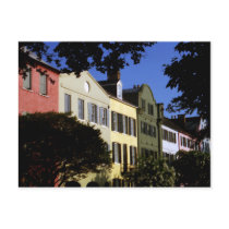 Rainbow Row Post Card