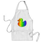 Rainbow Rubber Duck Aprons