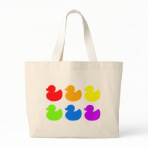Rainbow Rubber Ducks Bag