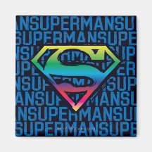 Rainbow S-Shield Fridge Magnet