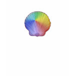 Rainbow Scallop Shell t-shirts