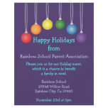 Rainbow School Holiday Flyer