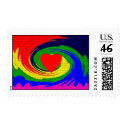 Rainbow Sea of Love postage