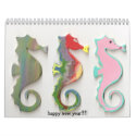 RAINBOW SEAHORSES, happy new year!!!!! calendars by stormy99 RAINBOW SEAHORSES, happy new year!!!!! calendars